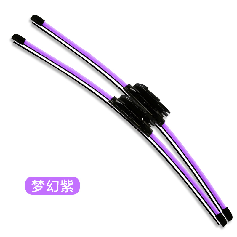 潮玩奶冻梦幻紫雨刷